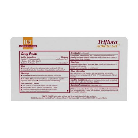 Boericke & Tafel, Boericke And Tafel Triflora Gel, 2.75 Oz Boericke & Tafel