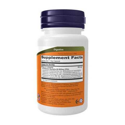 Now Foods, Probiotic-10, 30 Veg Caps Now Foods