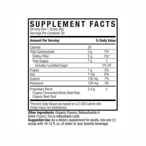 Nature's Answer, Organic Fermented Whole Beets, 6.34 Oz Nature's Answer