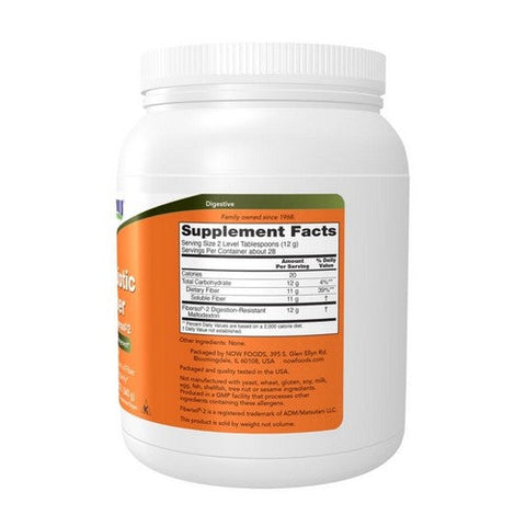 Now Foods, Prebiotic Fiber W/ Fibersol-2, 12 Oz Now Foods