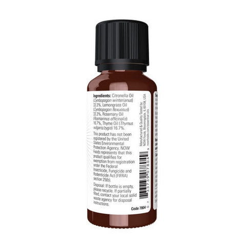 Now Foods, Bug Ban Essential Oil Blend, 1 Oz Now Foods