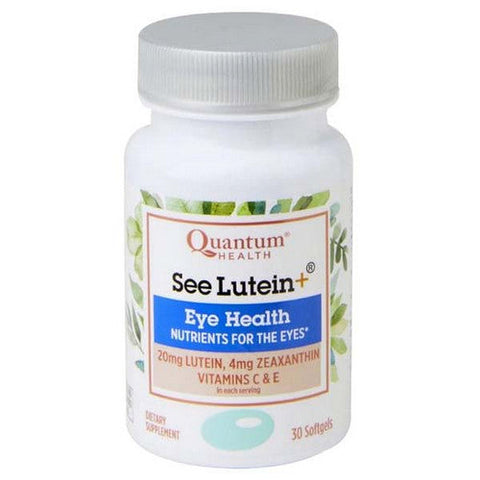 Quantum Health, See Lutein Plus Eye Health, 30 Softgels Quantum Health