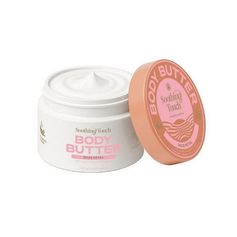 Soothing Touch, Ayurveda Body Butter With Organic Cocoa And Shea Butter Rose Petal, 13 Oz Soothing Touch