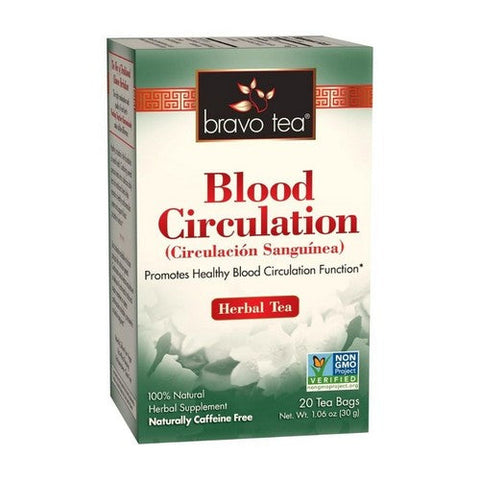 Bravo Tea & Herbs, Blood Circulation Herbal Tea, 20 Bags Bravo Tea & Herbs