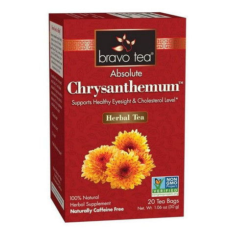 Bravo Tea & Herbs, Absolute Chrysanthemum Herbal Tea, 20 Bags Bravo Tea & Herbs