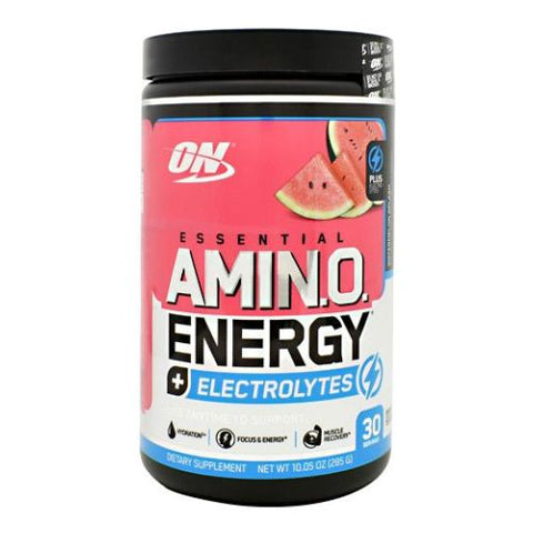 Optimum Nutrition, Amino Energy + Electrolytes, Watermelon Splash 30 Servings Optimum Nutrition