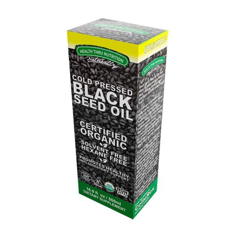 Health Thru Nutrition, Black Seed Oil Liquid Cold Pressed, 16.9 Oz Health Thru Nutrition
