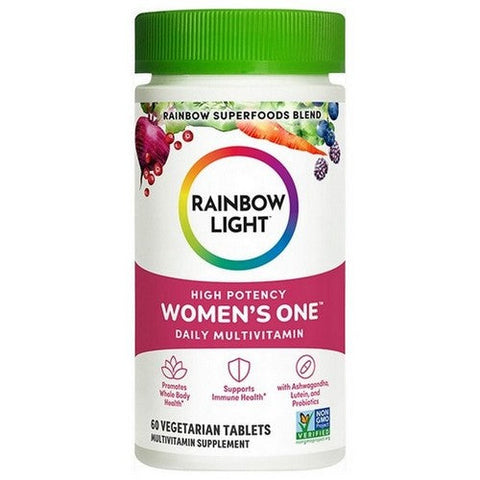 Rainbow Light, Women's One Multivitamin, 60 Tablets Rainbow Light