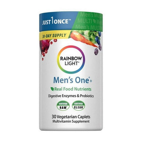 Rainbow Light, High Potency Men's One Daily Multivitamin, 30 Tablets Rainbow Light