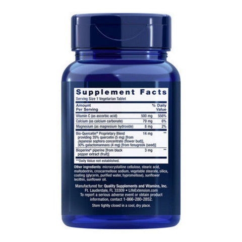 Life Extension, Fast-C with Bio-Quercetin Phytosome, 60 Tabs Life Extension