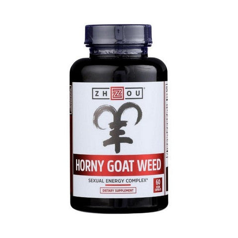 Horny Goat Weed Sexual Energy Complex 60 Veg Caps by Zhou Nutrition