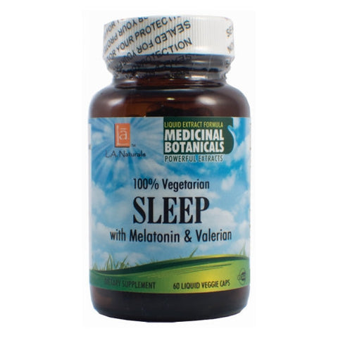 L. A .Naturals, Sleep with Valerian & Melatonin, 60 Veg Caps L. A .Naturals
