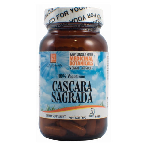 L. A .Naturals, Cascara Raw Herb, 90 Veg Caps L. A .Naturals