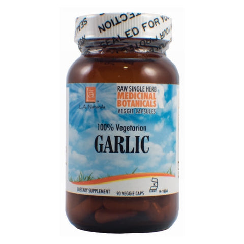 L. A .Naturals, Garlic Raw Herb, 90 Veg Caps L. A .Naturals