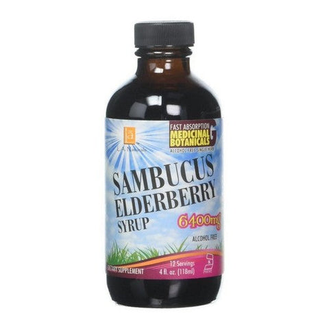 L. A .Naturals, Sambucus Elderberry Syrup, 4 Oz L. A .Naturals