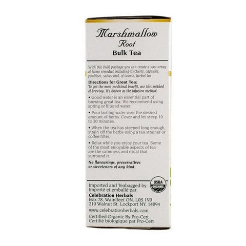 Celebration Herbals, Organic Marshmallow Root Tea, 50 grams Celebration Herbals