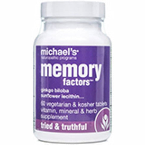 Michael's Naturopathic, Memory Factors, 60 Tabs Michael's Naturopathic