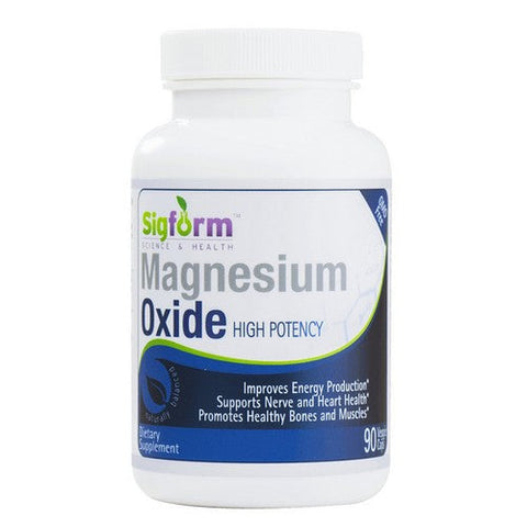 Sigform, Magnesium Oxide, 90 Caps Sigform
