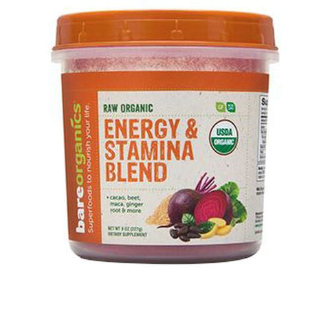 Bare Organics, Organic Energy & Stamina Blend, 8 Oz Bare Organics