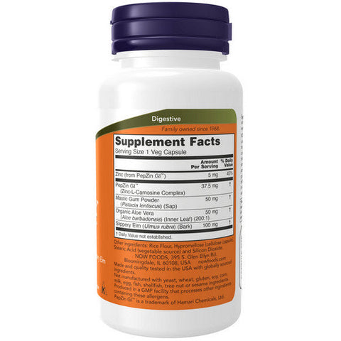 Now Foods, Gastro Comfort with PepZin GI, 60 Veg Caps Now Foods