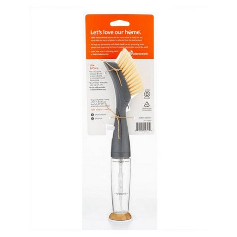 Full Circle Home, Foam-Dispensing Dish Brush Gray, 1 Count Full Circle Home