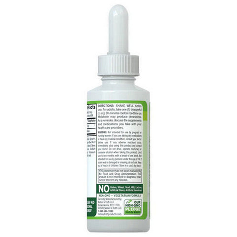 Nature's Truth, Maximum Strength Liquid Melatonin, 10 Mg, 2 Oz