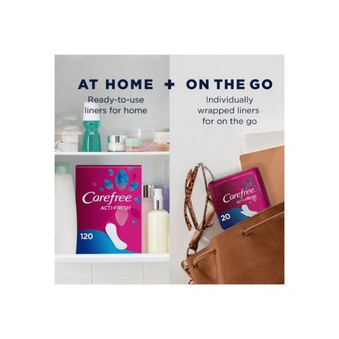 Carefree, Original Liners to Go Regular Fresh Scent, 20 Each Carefree