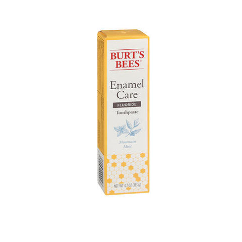 Burt's Bees, Enamel Care Fluoride Toothpaste Mountain Mint, 4.7 Oz Burt's Bees