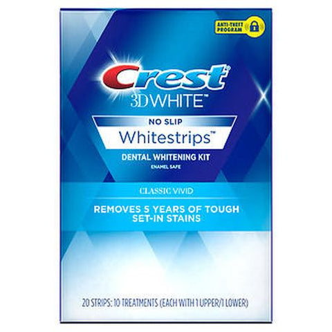 Crest, Crest 3D White No Slip Whitestrips, 10 Each Crest