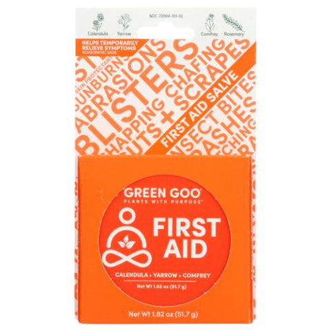 Green Goo, First Aid Natural Tin Large, 1.82 Oz Green Goo