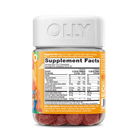 Olly, Kids Immunity, 0, 50 Gummies Olly