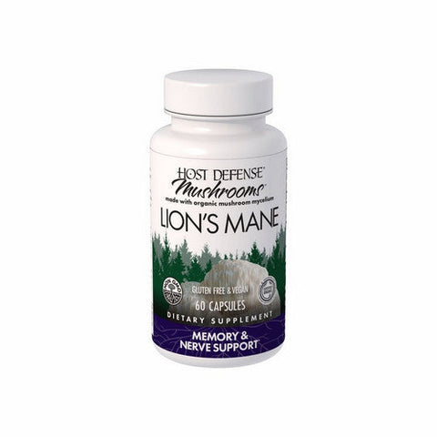 Host Defense, Lion's Mane, 60 Cap Host Defense