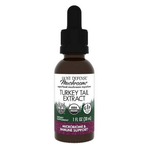 Host Defense, Turkey Tail Extract, 1 Fl Oz Host Defense