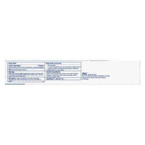 Crest, Cavity Protection Toothpaste Gel, Cool Mint 5.7 Oz Crest