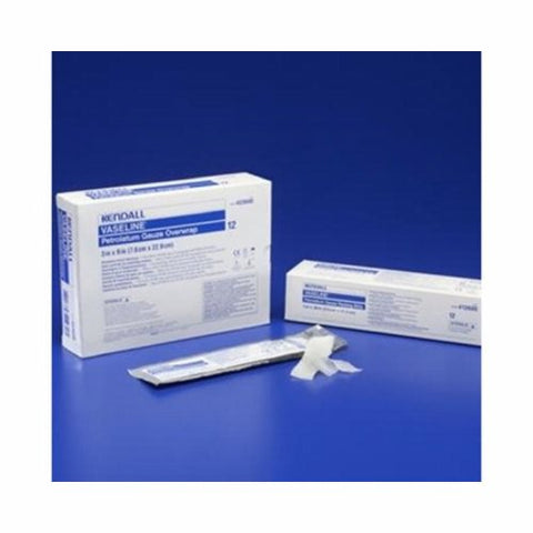 Vaseline, Petrolatum Impregnated Dressing Strip 3 X 36 Inch Sterile, Count of 12