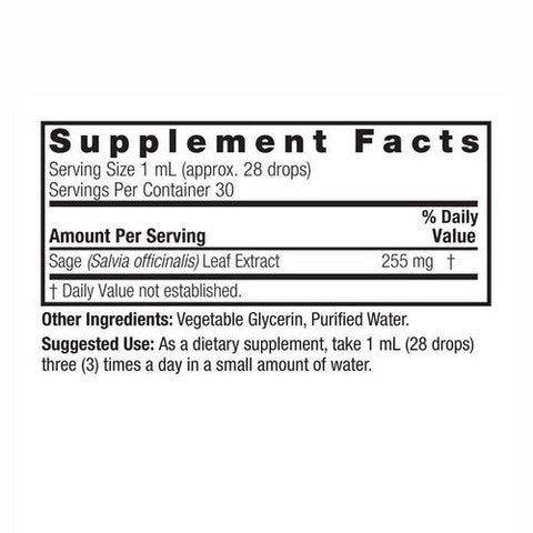Nature's Answer, Sage, ALCOHOL FREE, 1 OZ