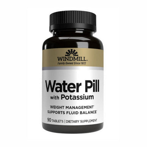 Windmill Health, Water Pill With Potassium, 90 Tabs Windmill Health