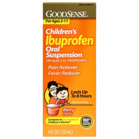 Actavis, Children's Ibuprofen Oral Suspension, Berry 120 ml Actavis