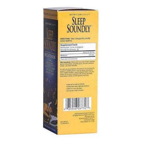 Sleep Soundly, Melatonin, 60 ml Sleep Soundly