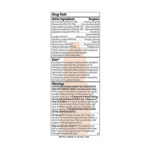 The Relief Products, Ring Relief Ear Drops PM, 10 ml The Relief Products