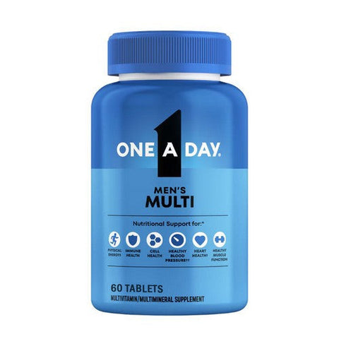 One A Day, Men'S Complete Multivitamin, 60 Tabs One A Day