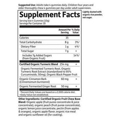 Garden of Life, Organics Turmeric, 120 Gummies Garden of Life