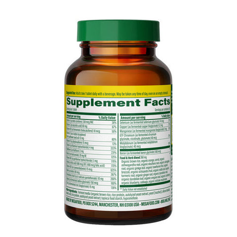 MegaFood, Men 40+ One Daily Multivitamin, 30 Tabs MegaFood