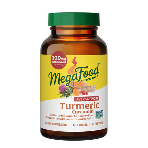 MegaFood, Turmeric Curcumin Extra Strength Liver, 60 Tabs