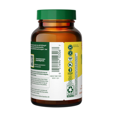 MegaFood, Turmeric Curcumin Extra Strength Liver, 60 Tabs