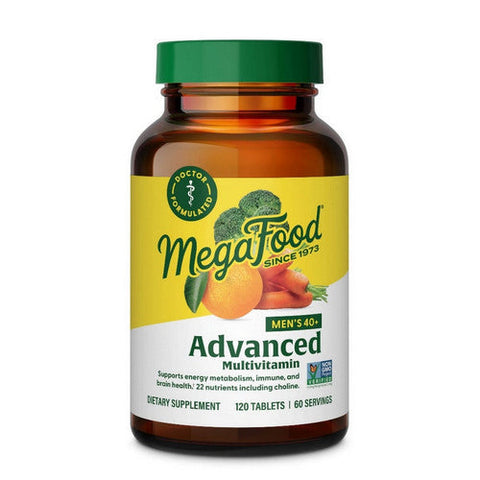 Men's 40+ Advanced Multivitamin 120 Tabs by MegaFood