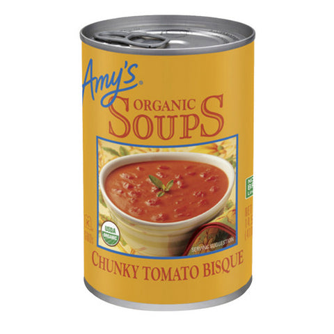 Organic Soup Chunky Tomato Bisque 14.5 Oz(Case Of 12) by Amys