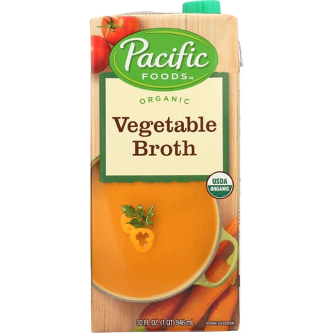 Broth Vegtbl Gf Ff Case of 12 X 32 Oz by Pacific Foods