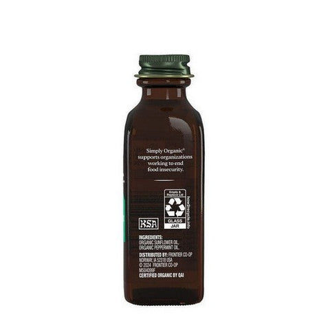 Simply Organic, Organic Peppermint Flavor, 2 Oz Simply Organic
