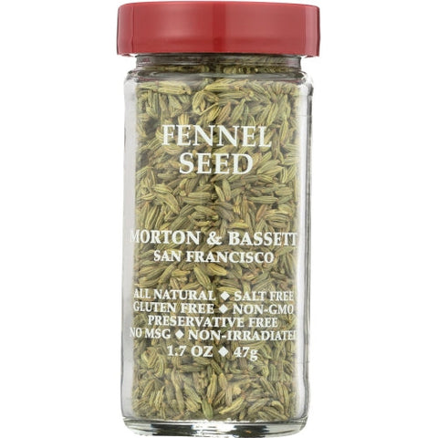 Morton & Bassett, Fennel Seed, 1.9 Oz(Case Of 3) Morton & Bassett